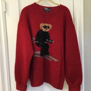 Ralph Lauren Classic Ski Bear Sweater
